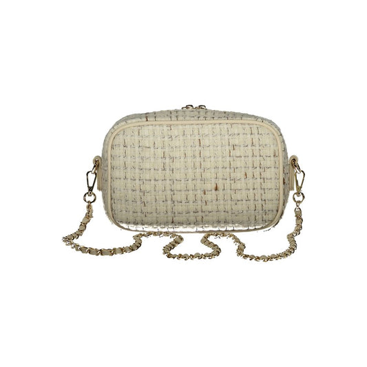 Mario Valentino White Polyester Women Handbag