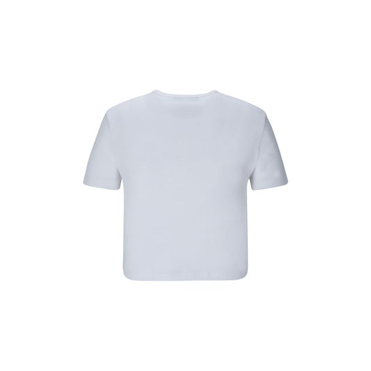 Fendi White Cotton T-Shirt