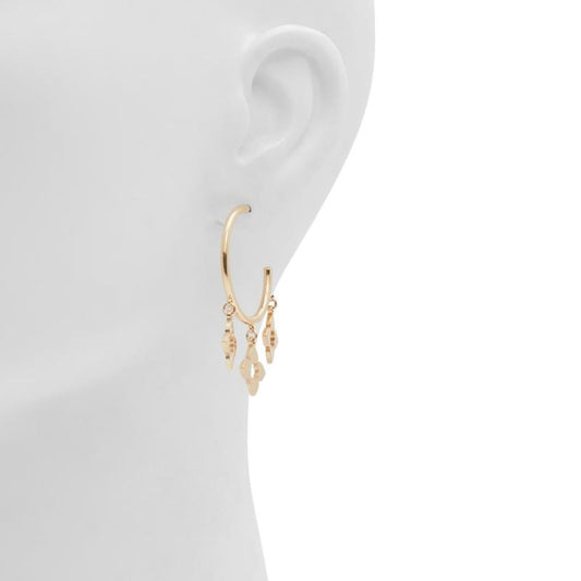 ALDO Gold Elastane Earrings