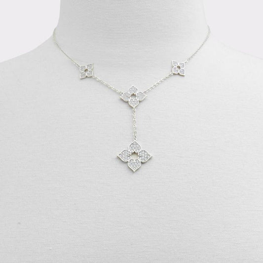 ALDO Silver Elastane Necklace