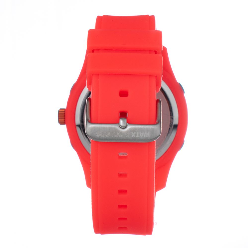 WATXANDCO Red Synthetic Watch