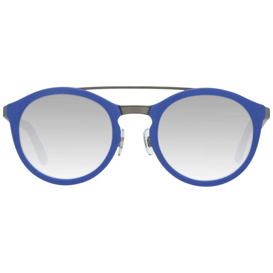 WEB EYEWEAR Blue Metal Sunglasses