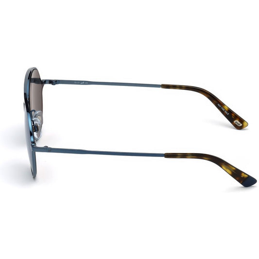 WEB EYEWEAR Blue Metal Sunglasses