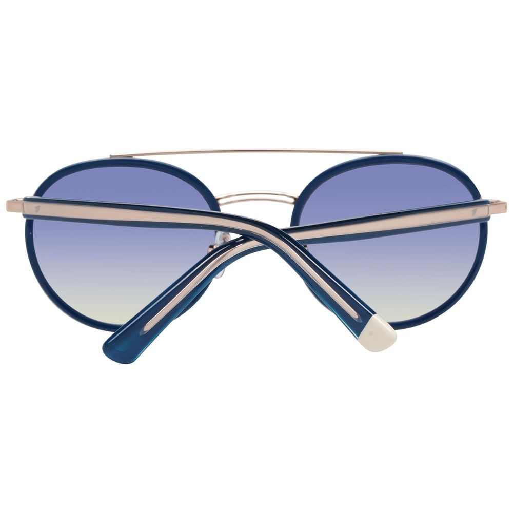 WEB EYEWEAR Blue Metal Sunglasses