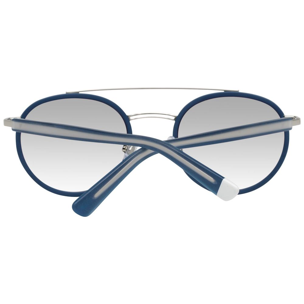 WEB EYEWEAR Blue Metal Sunglasses
