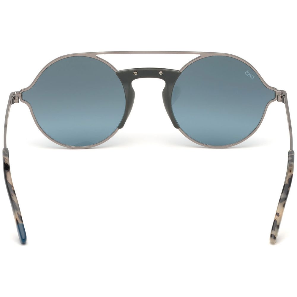 WEB EYEWEAR Silver Metal Sunglasses