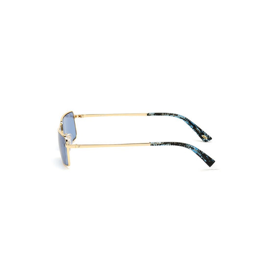 WEB EYEWEAR Gold Metal Sunglasses