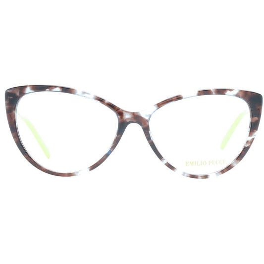 Emilio Pucci Brown Plastic Glasses (Frames)