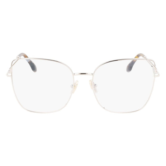 Victoria Beckham Gray Metal Glasses (Frames)