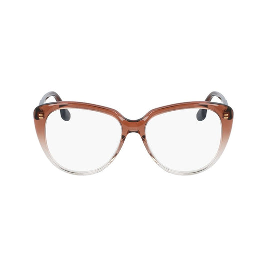 Victoria Beckham Brown Acetate Glasses (Frames)