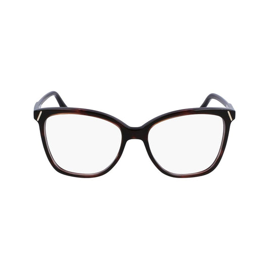 Victoria Beckham Brown Acetate Glasses (Frames)