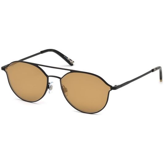 WEB EYEWEAR Transparent Metal Sunglasses