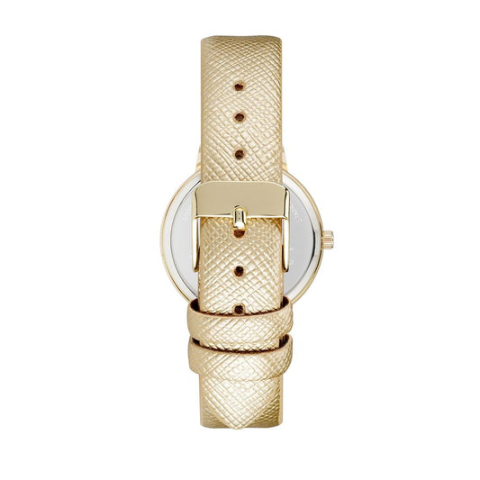 Juicy Couture Gold Plastic Dress Watch
