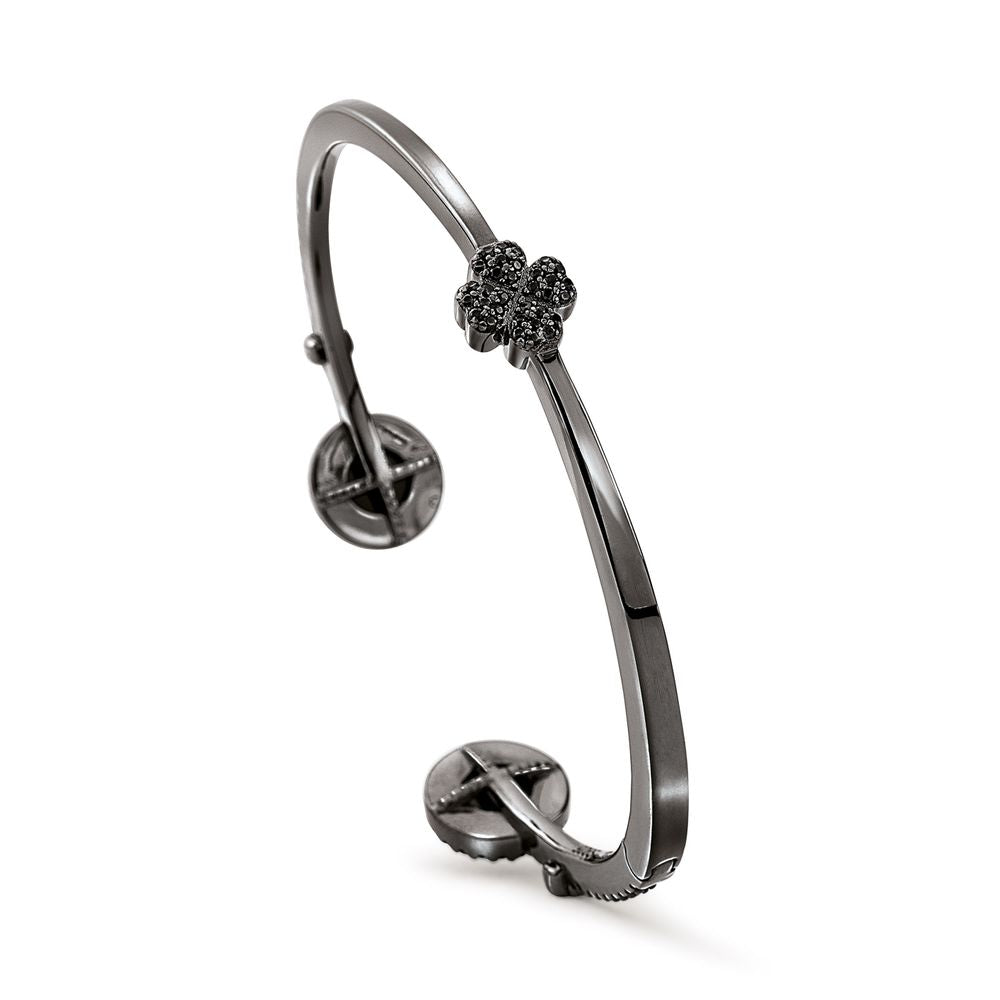 Folli Follie Black Silver Bracelet
