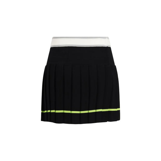 Casablanca Black Viscose Mini Skirt