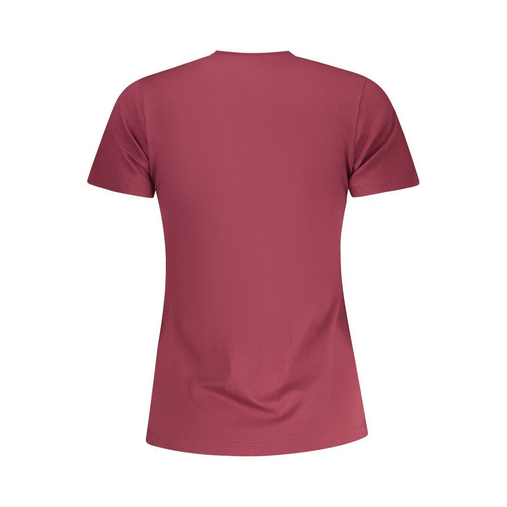 Pepe Jeans Rosso Cotton Women T-Shirt