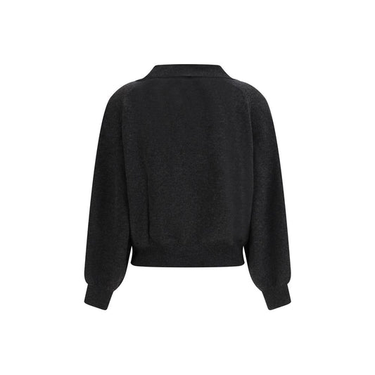 Lisa Yang Gray Cashmere Sweatshirt