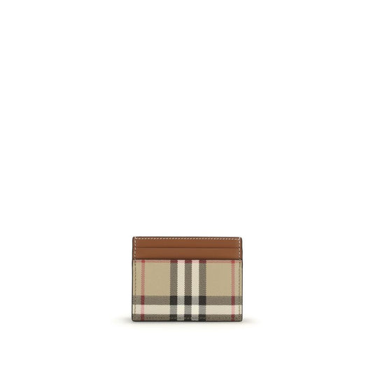 Burberry Beige Calf Leather Bos Taurus Wallet