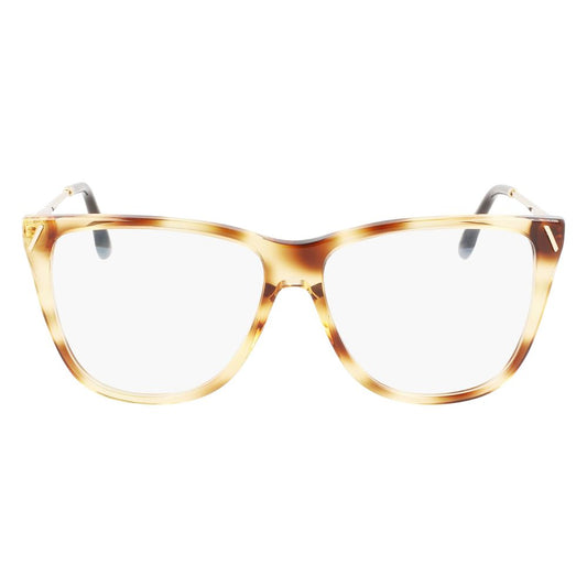 Victoria Beckham Brown Acetate Glasses (Frames)