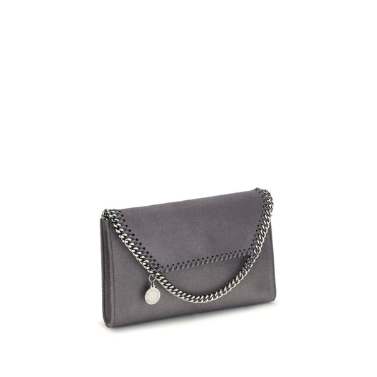 Stella McCartney Gray Polyester Shoulder Bag