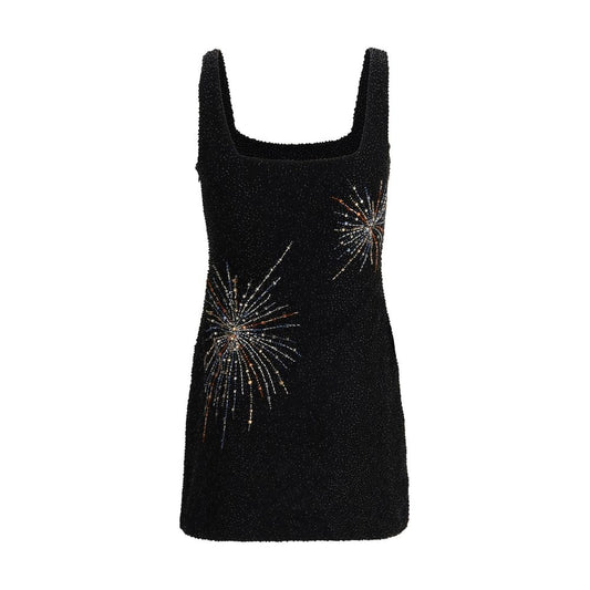 Staud Black Nylon Casual Dress