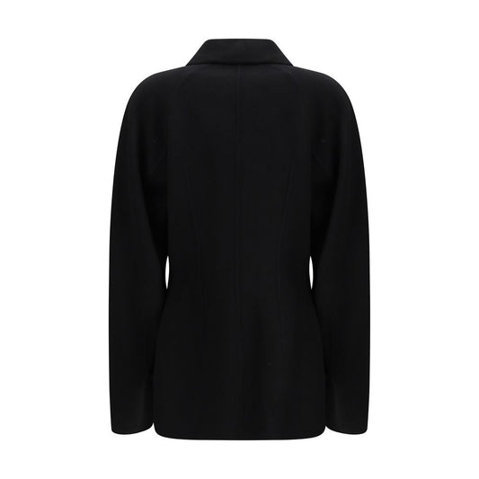 Rohe Black Wool Coat