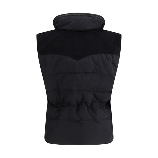 Marant Etoile Black Polyamide Sleveless Jacket