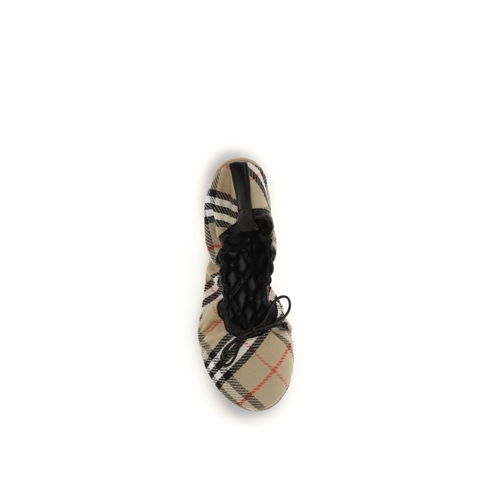 Burberry Multicolor Polyester Ballet Flats