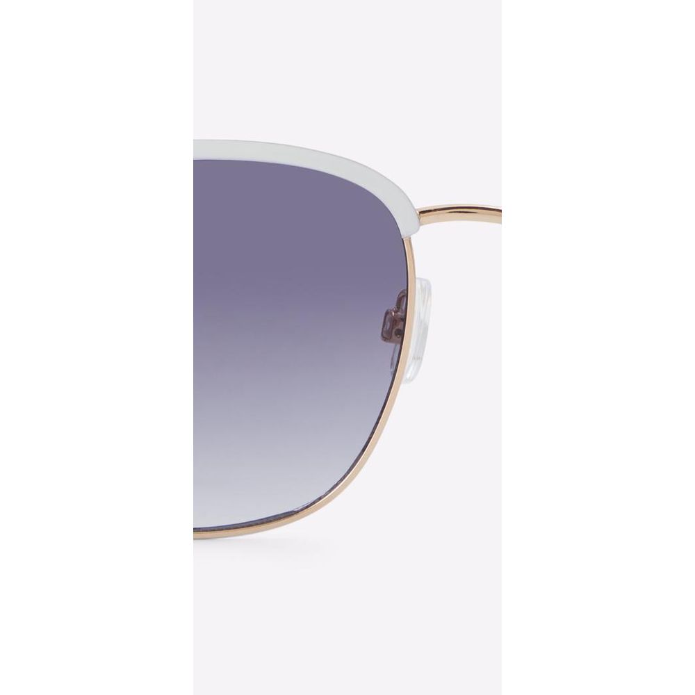 ALDO White Polycarbonate Sunglasses