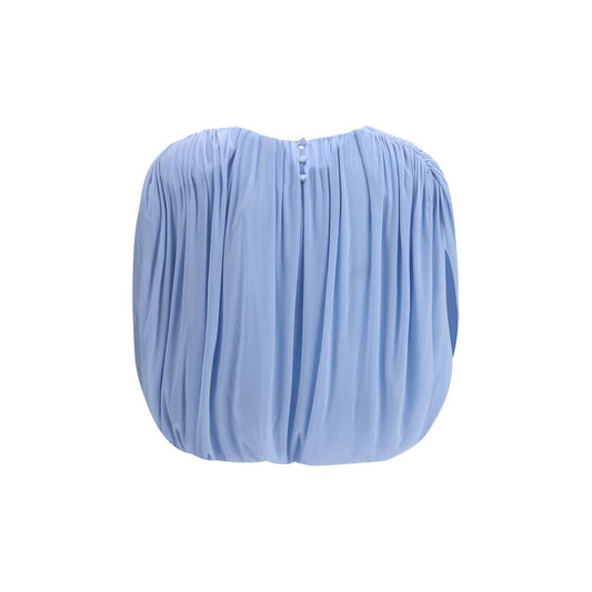 Magda Butrym Light Blue Copper Blouse