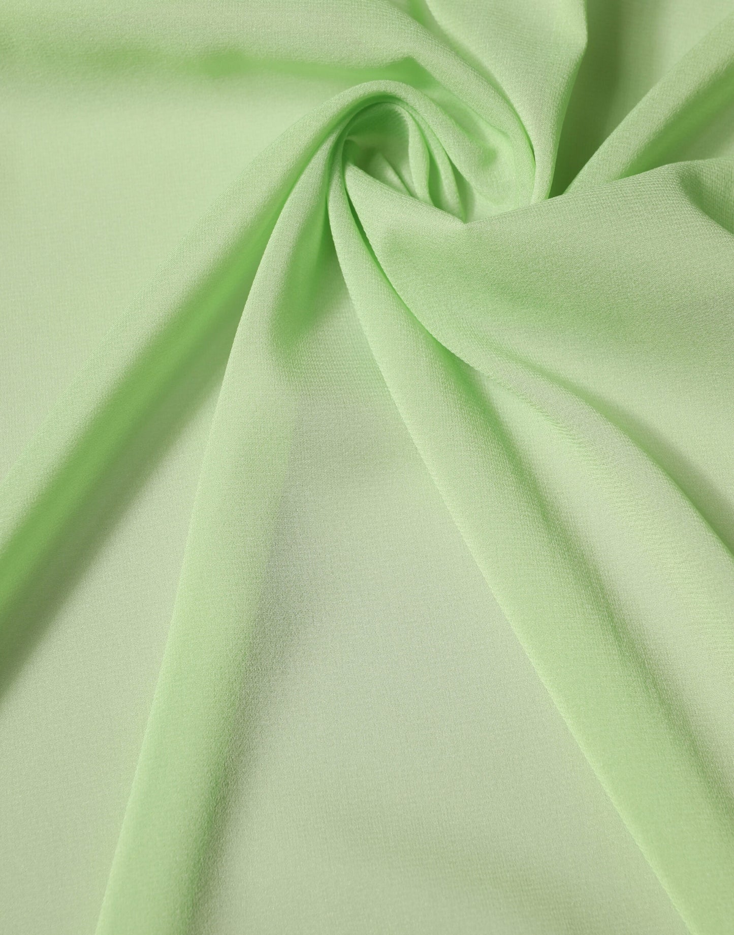 Sciarpa Dolce & Gabbana in seta verde chiaro, 200 cm x 64 cm