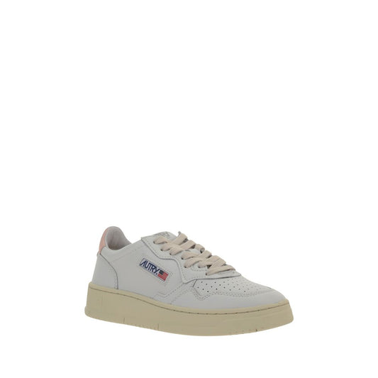 Sneakers basse Bos Taurus in pelle di vitello bianca Autry