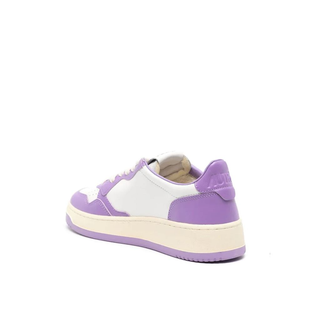 Sneakers basse Autry in pelle multicolore