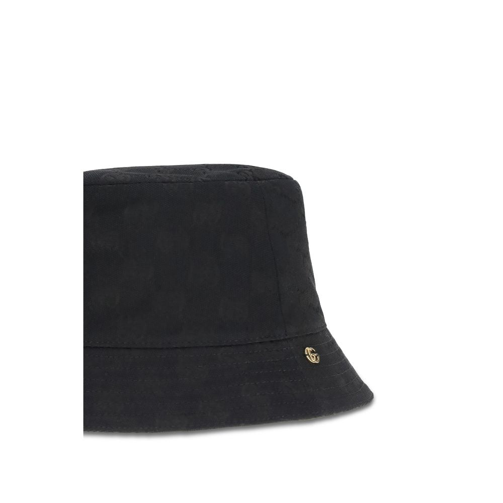 Cappello da pescatore in cotone multicolore Gucci