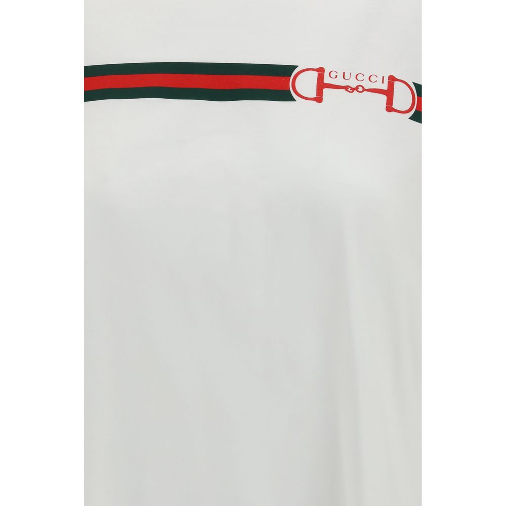 Maglietta Gucci in cotone bianco
