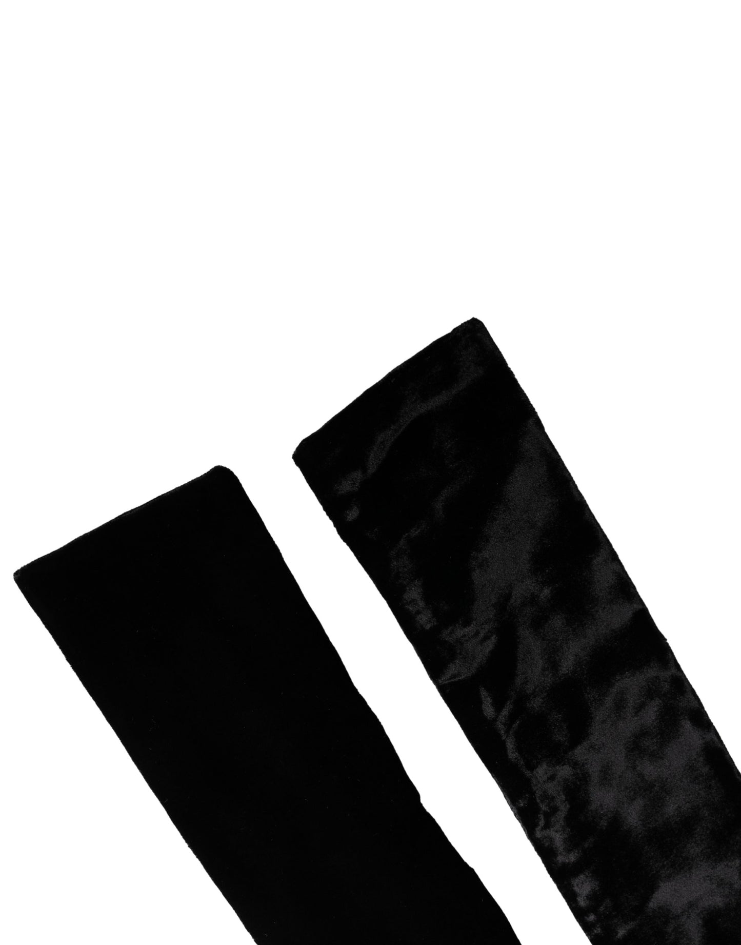 Cintura da donna in raso di viscosa nera Dolce & Gabbana