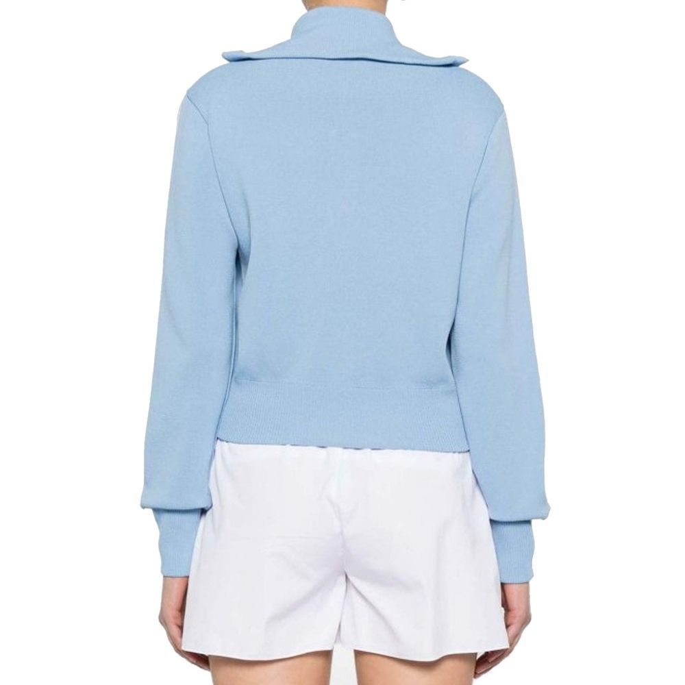 Cardigan in nylon blu Autry