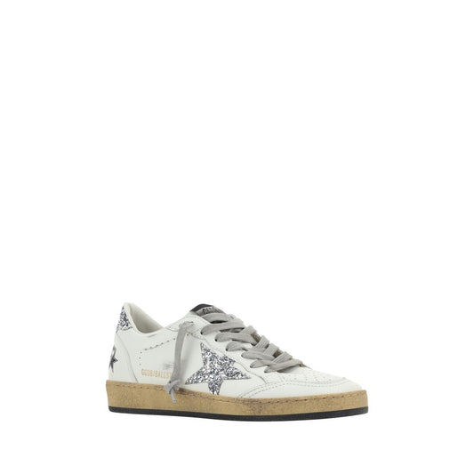Golden Goose White Polyethylene Low Top Sneakers