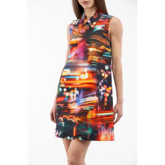 Moschino Multicolor Cotton Casual Dress