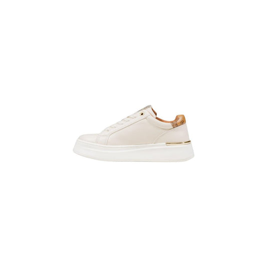Alviero Martini Prima Classe White Polyethylene Chunky Sneakers