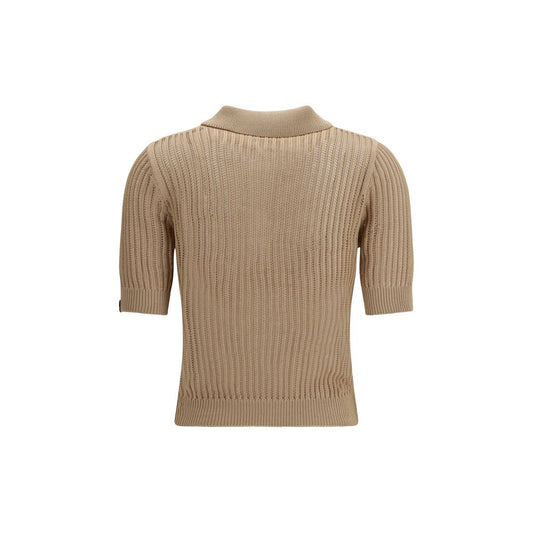 Jacob Cohen Beige Cotton Polo Shirt