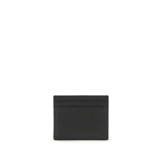 Valentino Garavani Black Calf Leather Bos Taurus Wallet