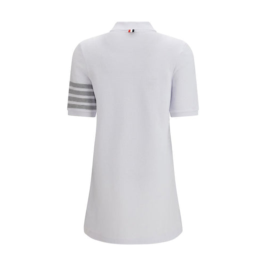 Thom Browne White Cotton Casual Dress
