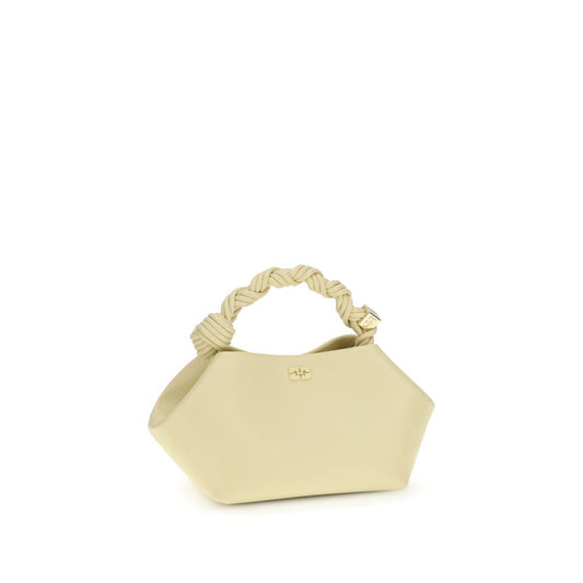 Ganni Bicolor Recycled Leather Shoulder Bag