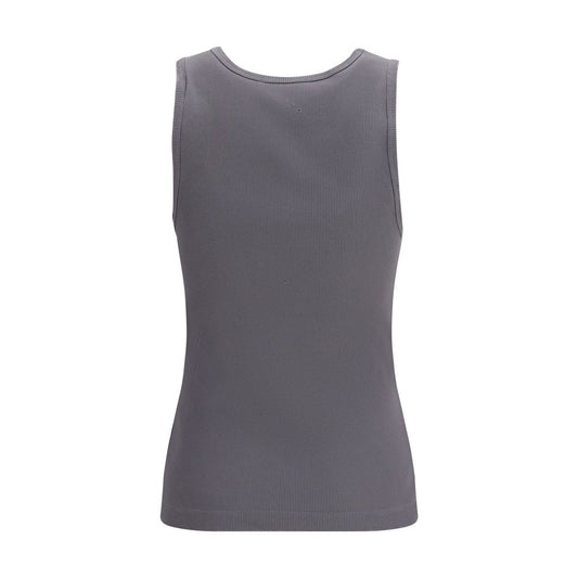 Dolce & Gabbana Gray Cotton Top