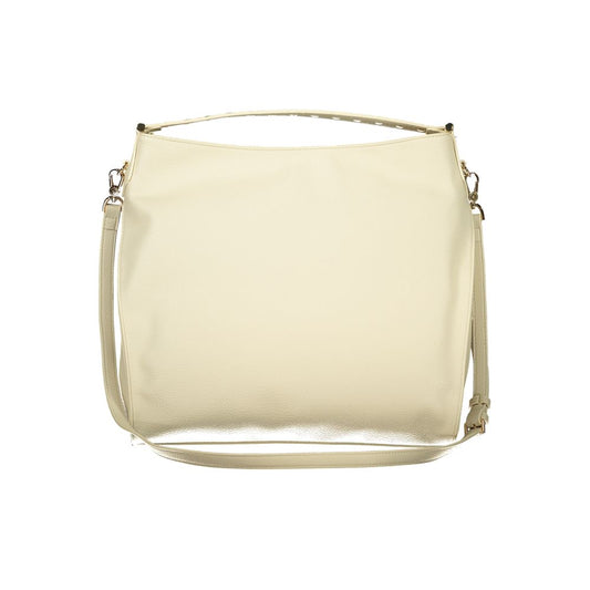 Cafenoir Beige Polyurethane Women Shoulder Bag