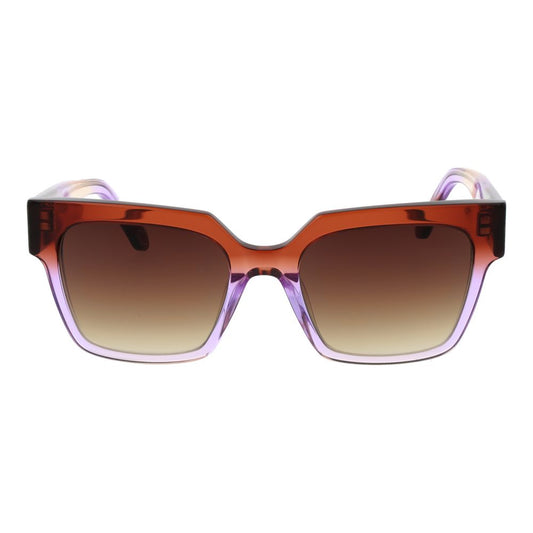 Replay Purple Plastic Sunglasses