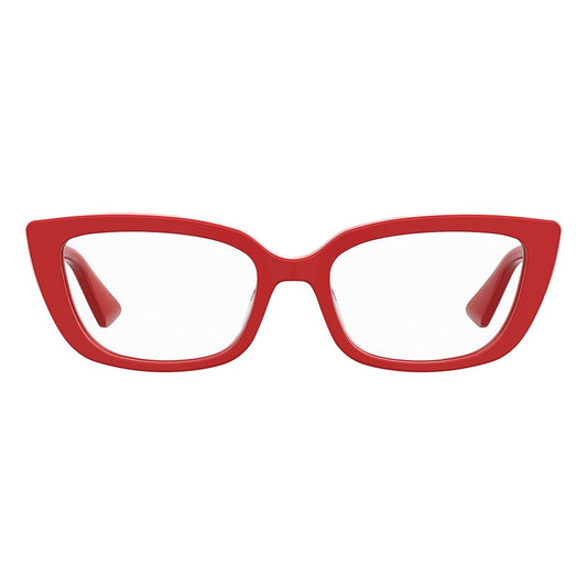 Love Moschino Red Plastic Glasses (Frames)
