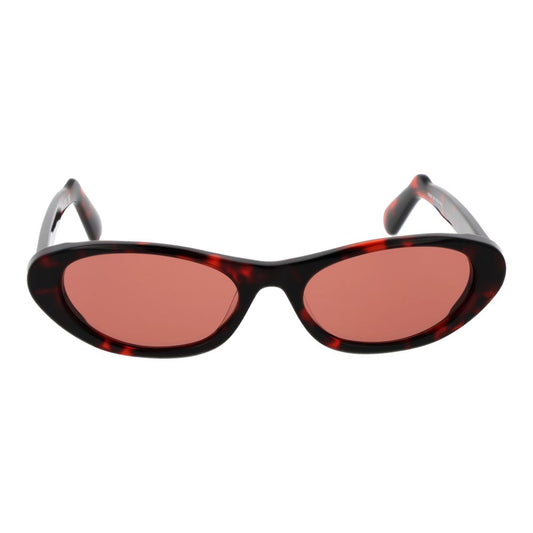 GCDS Black Plastic Sunglasses