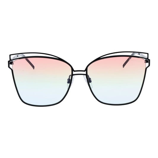 Ana Hickmann Black Metal Sunglasses